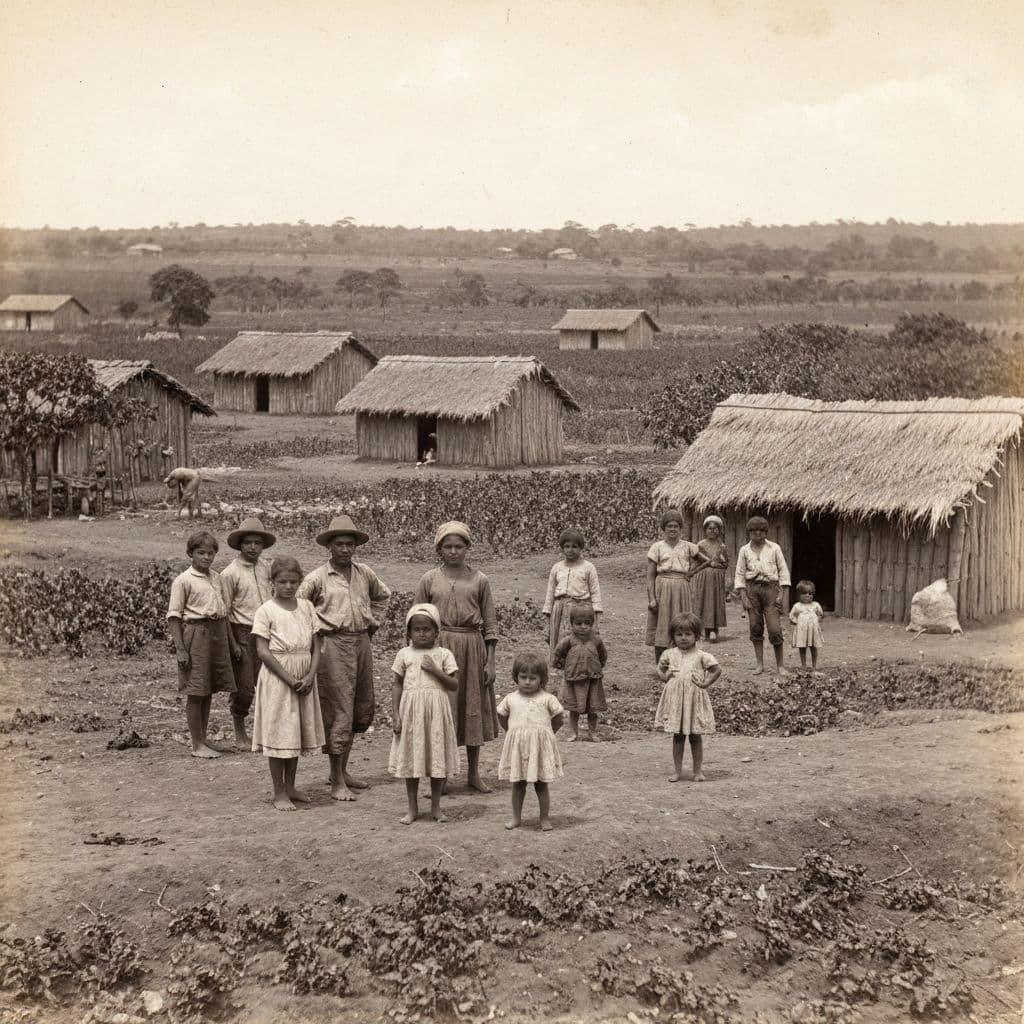 Trabalhadores rurais em condições precárias