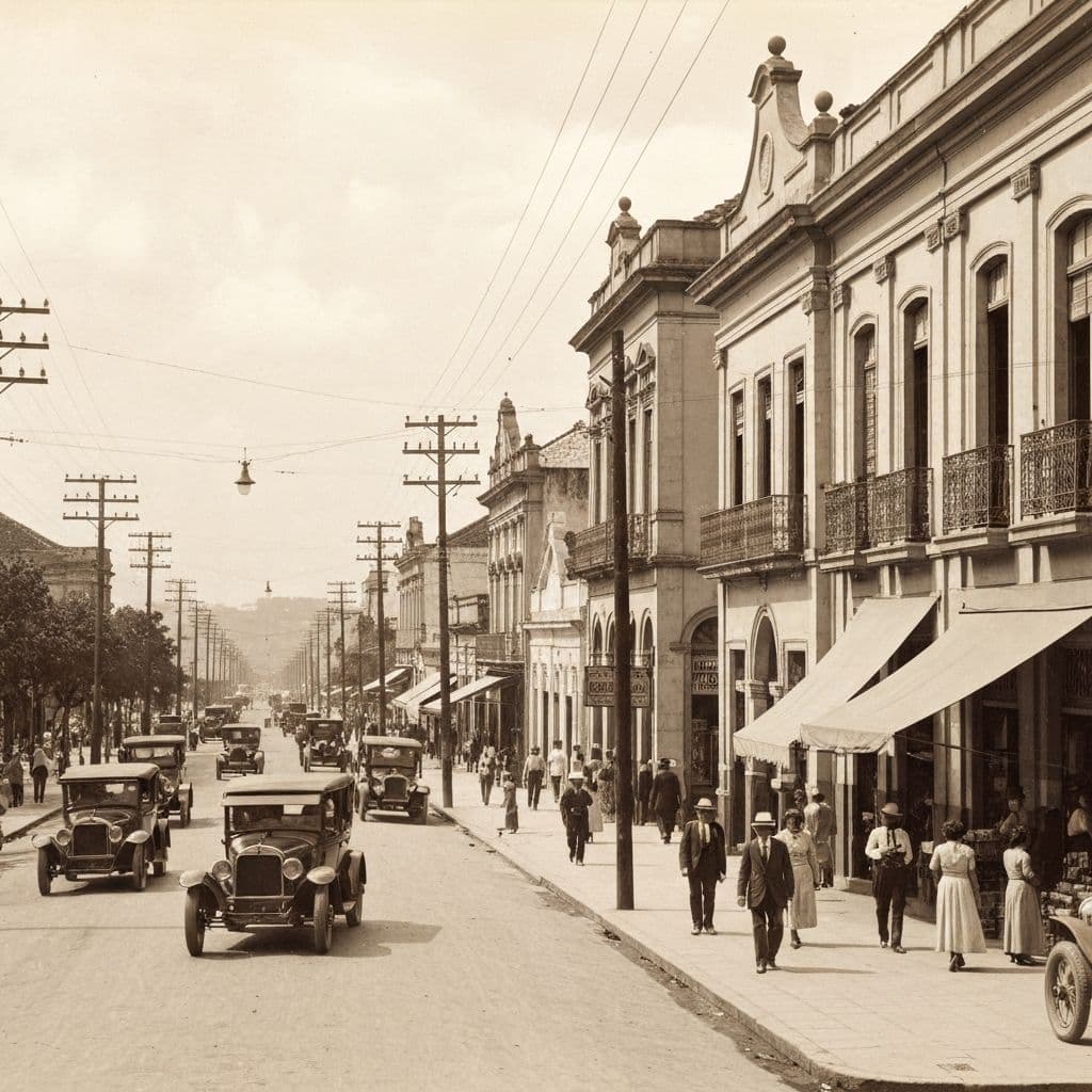 Cidade goiana em modernização nos anos 1920